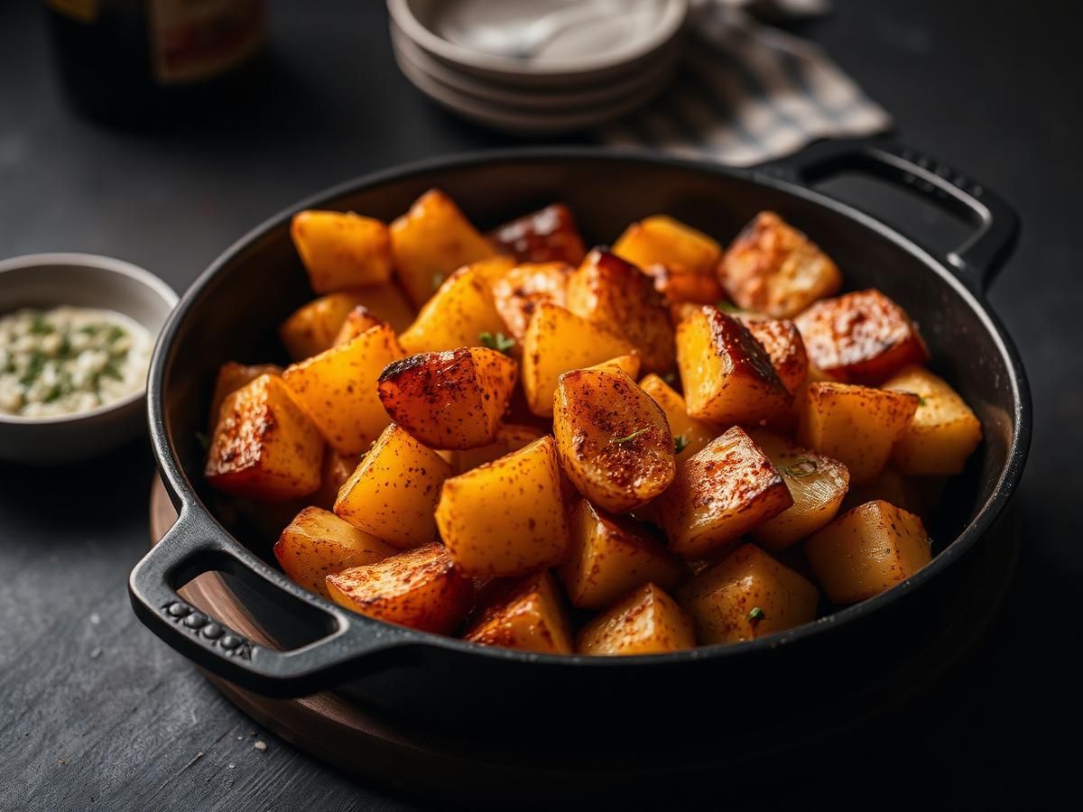 Roast Potatoes + Smoked Paprika
